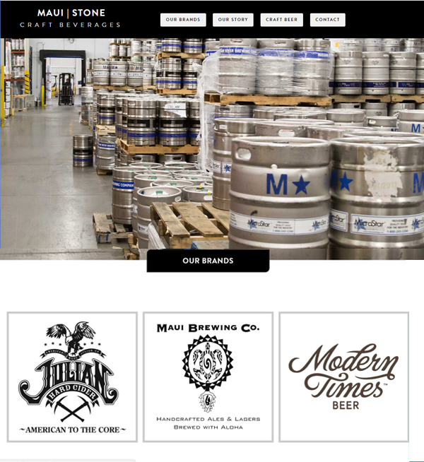 Maui-Stone Craft Beers