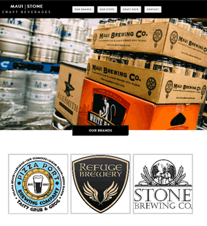 Maui-Stone Craft Beers