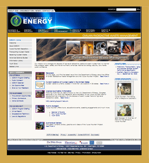 DOE: Office of Civilian Radioactive Waste Management